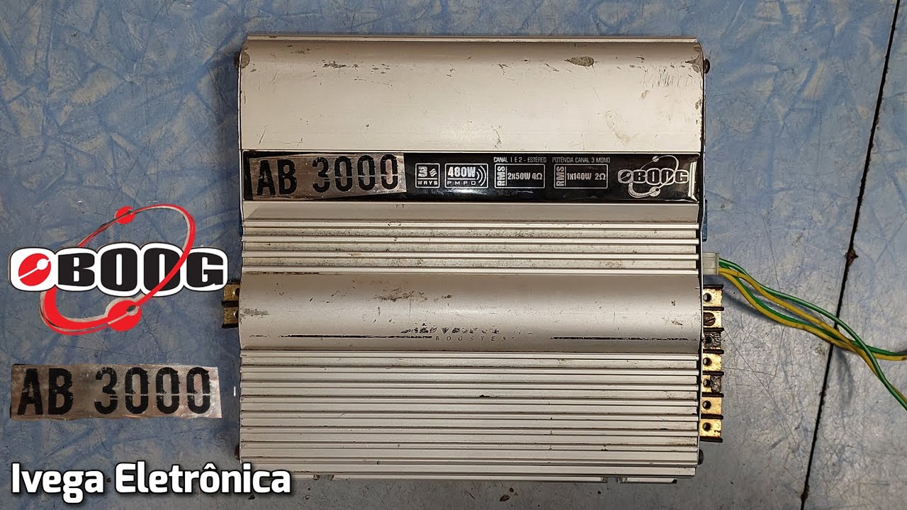 Módulo Boog AB3000, fazendo algumas modificações.