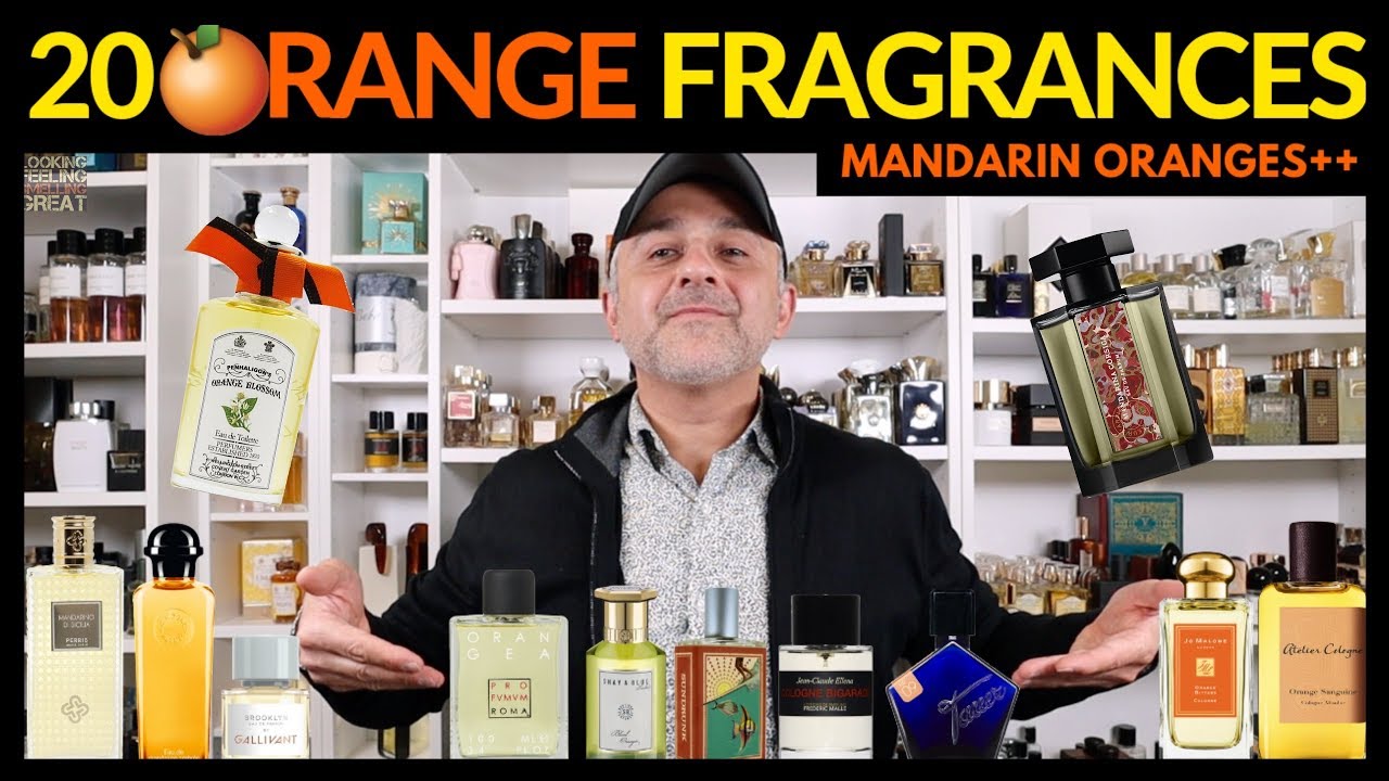 Top 20 ORANGE Citrus Fragrances | 20 Best Orange, Tangerine, Clementine, Blood Orange Perfumes