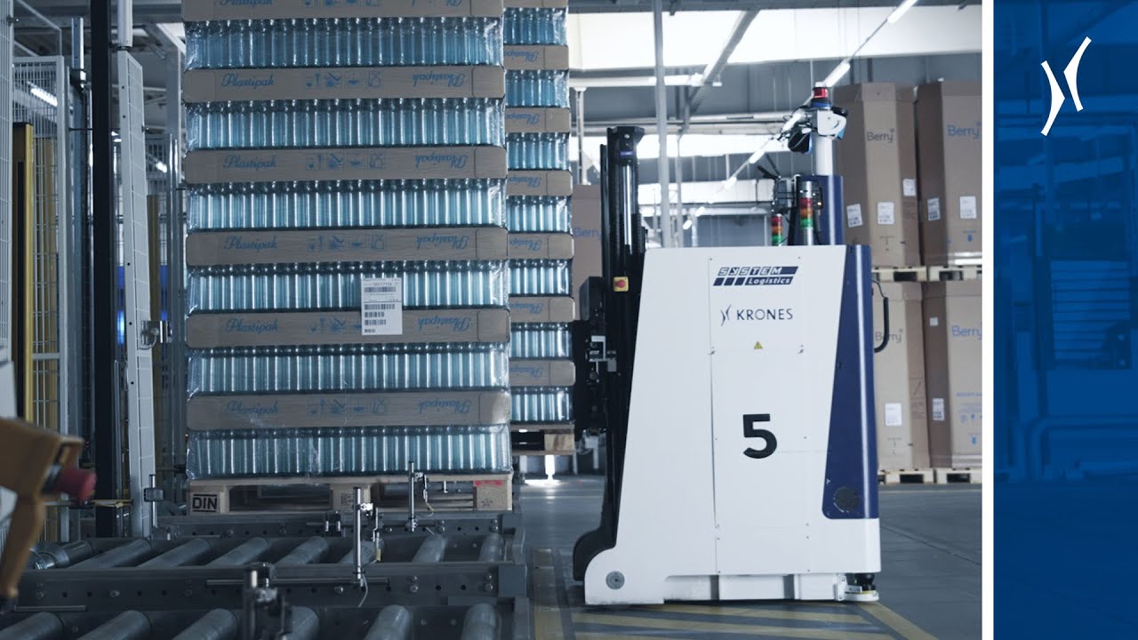 Automated Guided Vehicles in der Praxis: automatische Versorgung einer Linie
