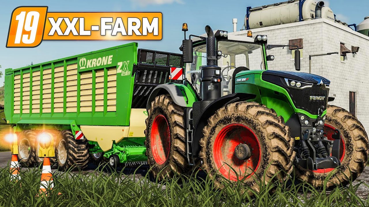 LS19 XXL Farm #12: XXL Silo und Baustelle am Hof | LANDWIRTSCHAFTS SIMULATOR 2019