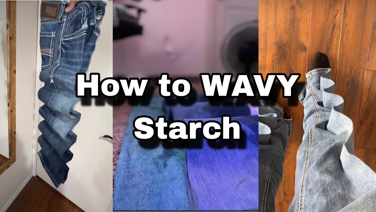 How to starch your pants WAVY Style
