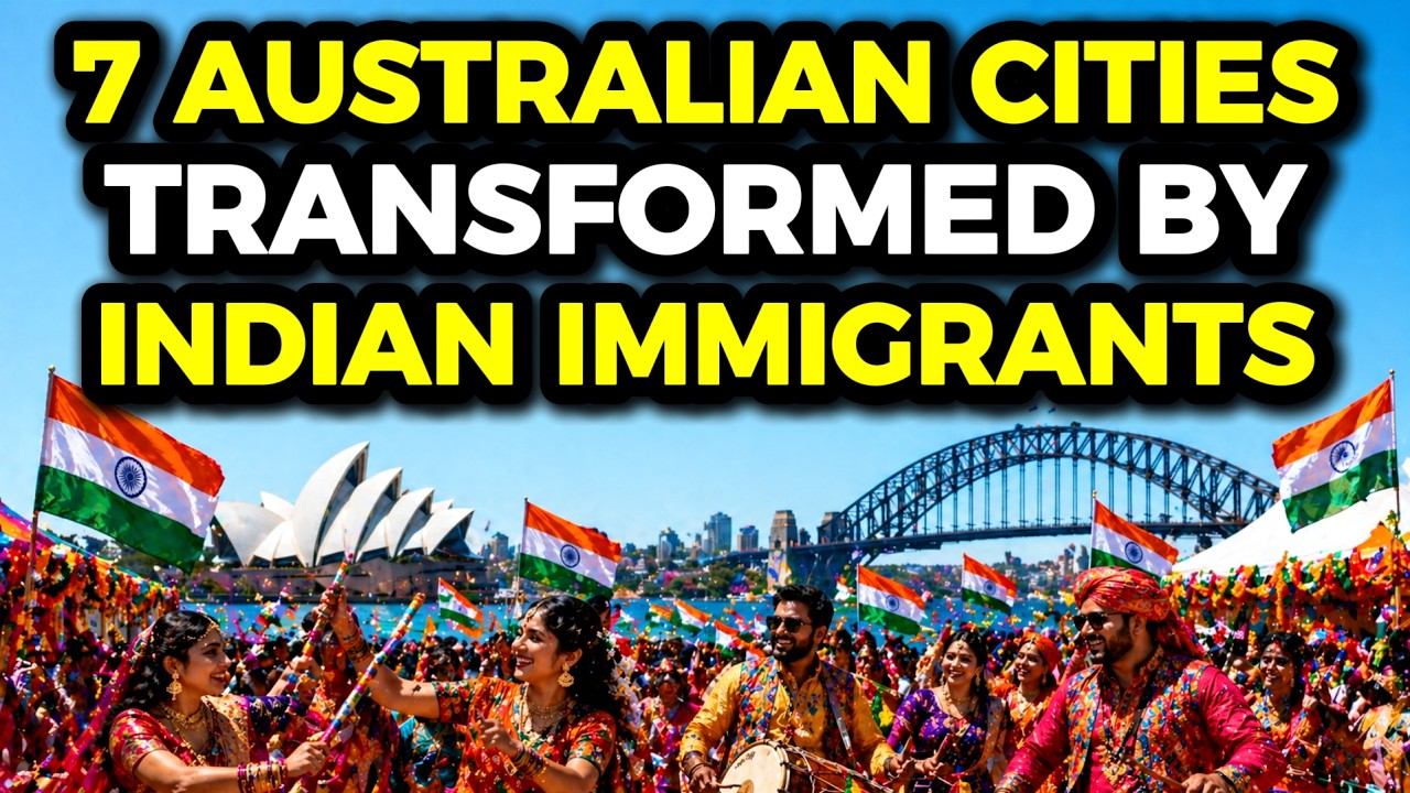 7 Australian CITIES Being TRANSFORMED By INDIAN IMMIGRANTS!