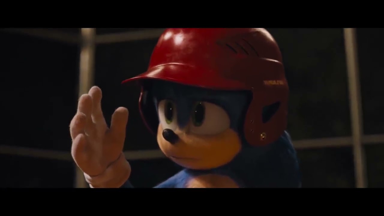 Sonic Movie Baseball Scene Sparta Party Hard Remix