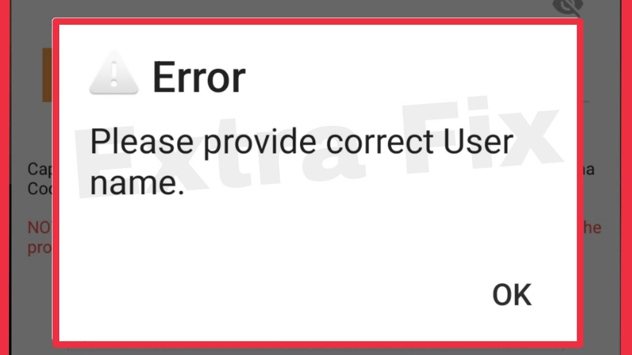 IRCTC Rail Connect App Fix Please provide correct User Name Problem Solve