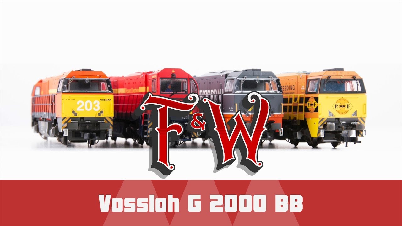 F&W048: Vossloh G 2000 BB von Mehano und B-Models