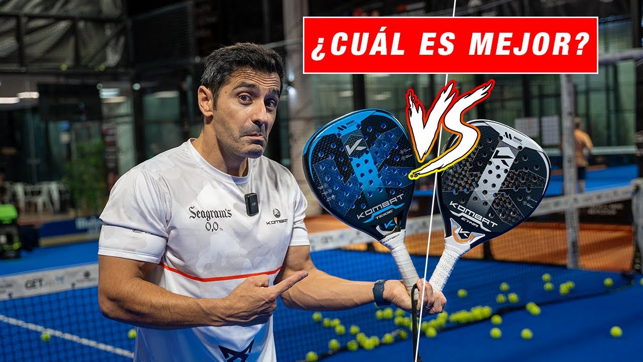 &iquest;Cu&aacute;l es la MEJOR PALA DE POTENCIA? Pruebo Kombat Etna y Teide: M&Aacute;XIMA POTENCIA CON CONTROL
