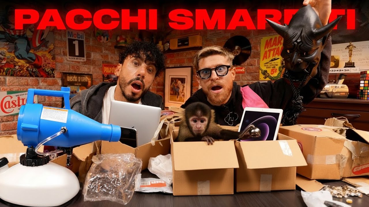IO E DADDA COMPRIAMO 15KG DI PACCHI SMARRITI TROPPO ASSURDI - TROVIAMO LE COSE PIÙ COSTOSE DI SEMPRE