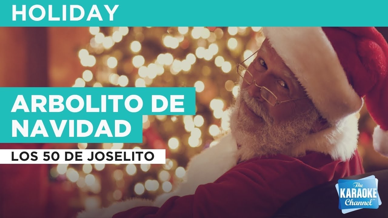 Arbolito de Navidad : Los 50 De Joselito | Karaoke with Lyrics