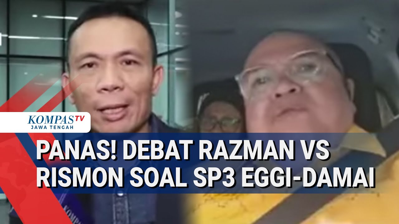 Debat Panas Razman Nasution VS Rismon Sianipar soal SP3 Eggi-Damai