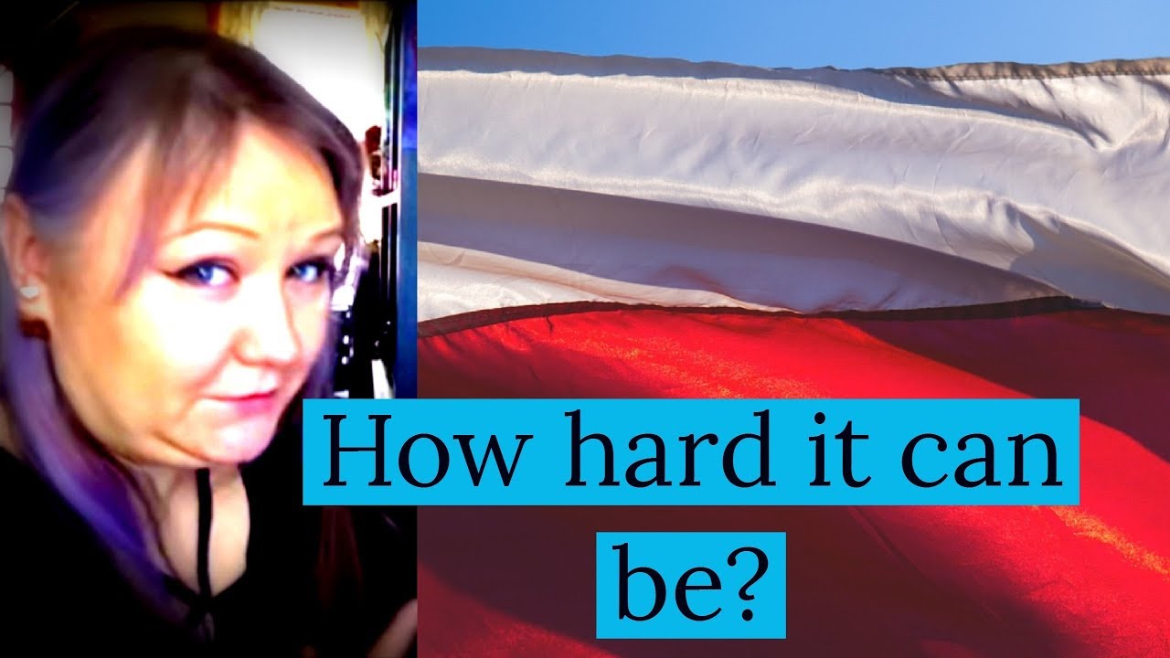 Latvian tries to read in Polish.