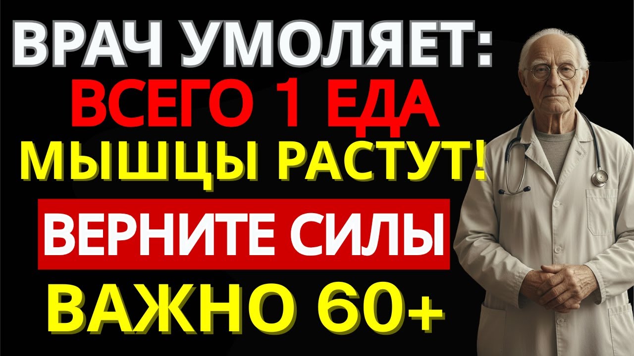 Мышцы после 60 тают незаметно: 5 элементов, которые возвращают силу без тренировок | ДОМАШНИЙ ДОКТОР