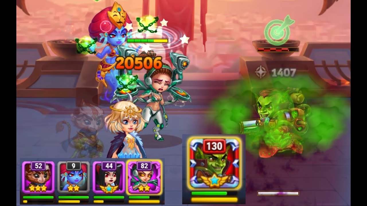 [Hero Wars] Baby Heidi Team vs MAXED Jet 🙈🙉🙊🤢🤬😨🥵🐠👀📽🖥