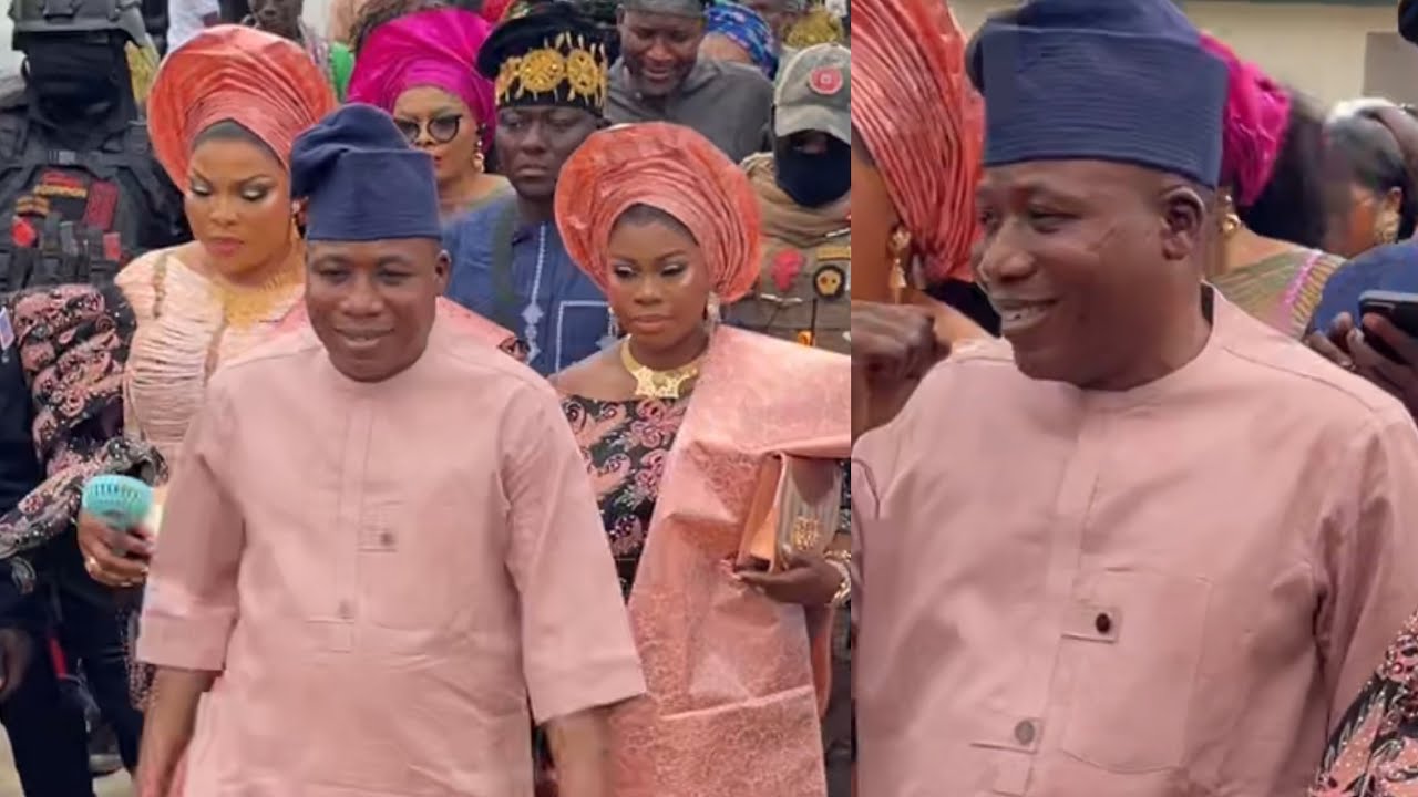 ARRIVAL OF SUNDAY IGBOHO OOSA  & HIS WIVES LIVE TO LATE MUM BURIAL IN IBADAN
