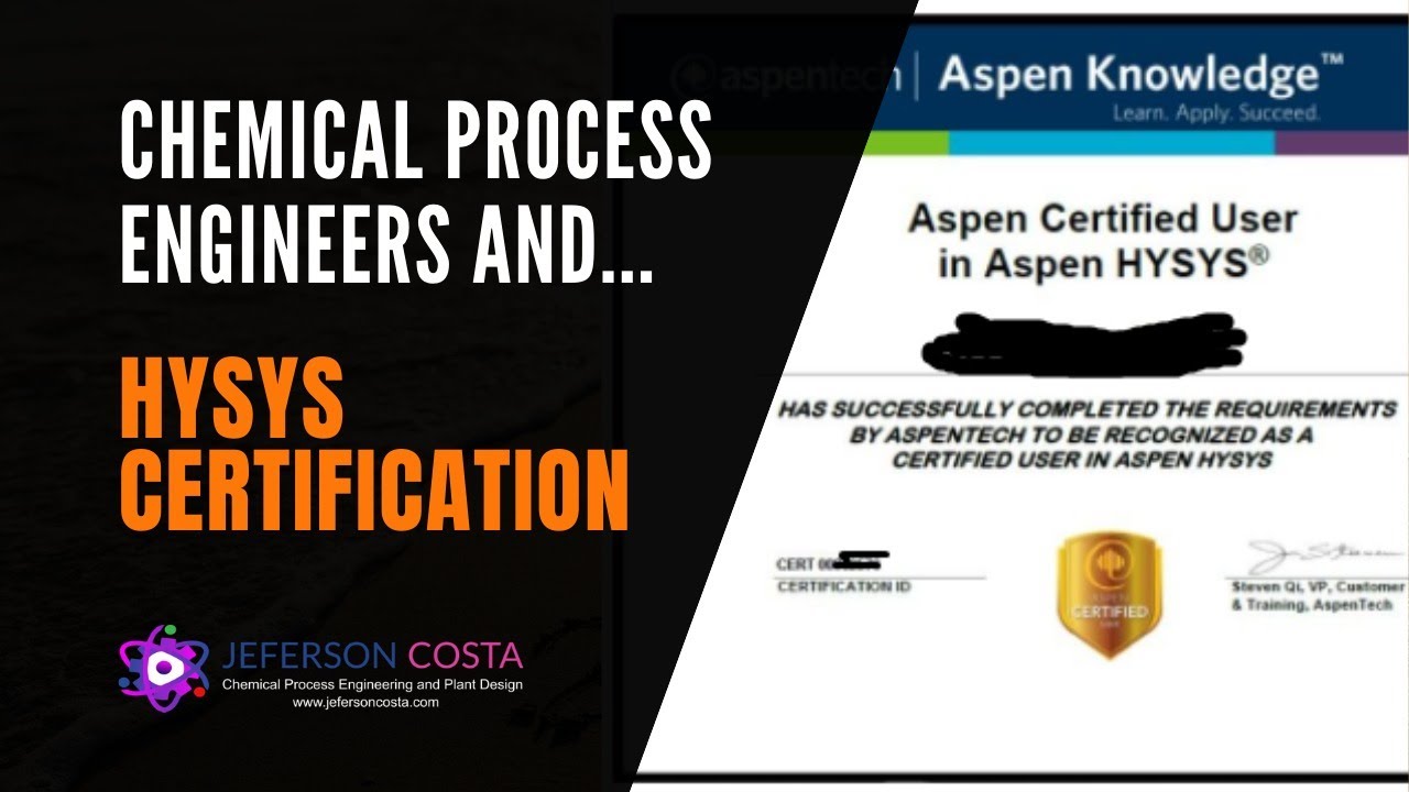 Aspen Hysys Certification Tutorial | Get Aspen Hysys Certification for FREE