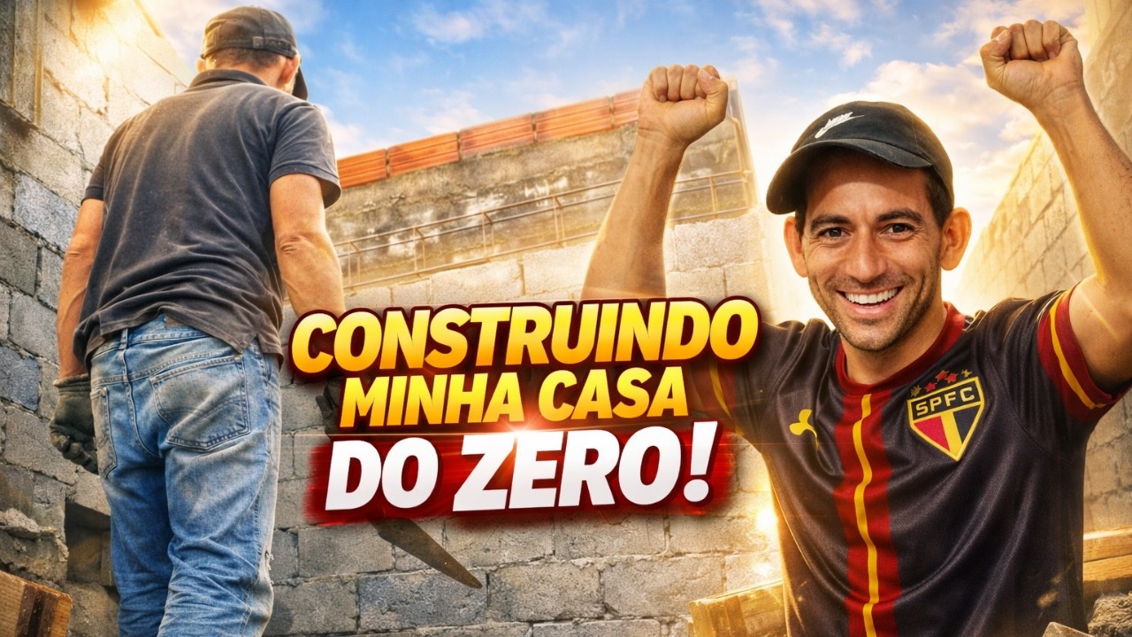 Construindo Minha Casa do Zero – Mais Um Dia de Luta e Gratidão!