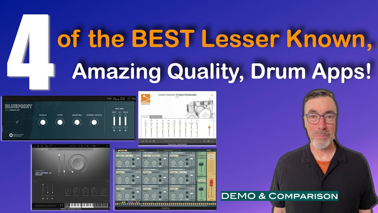 BEST New Drum Software | Blueprint / Abe Laboriel Jr. / Handy Drums / Klevgrand OneShot!