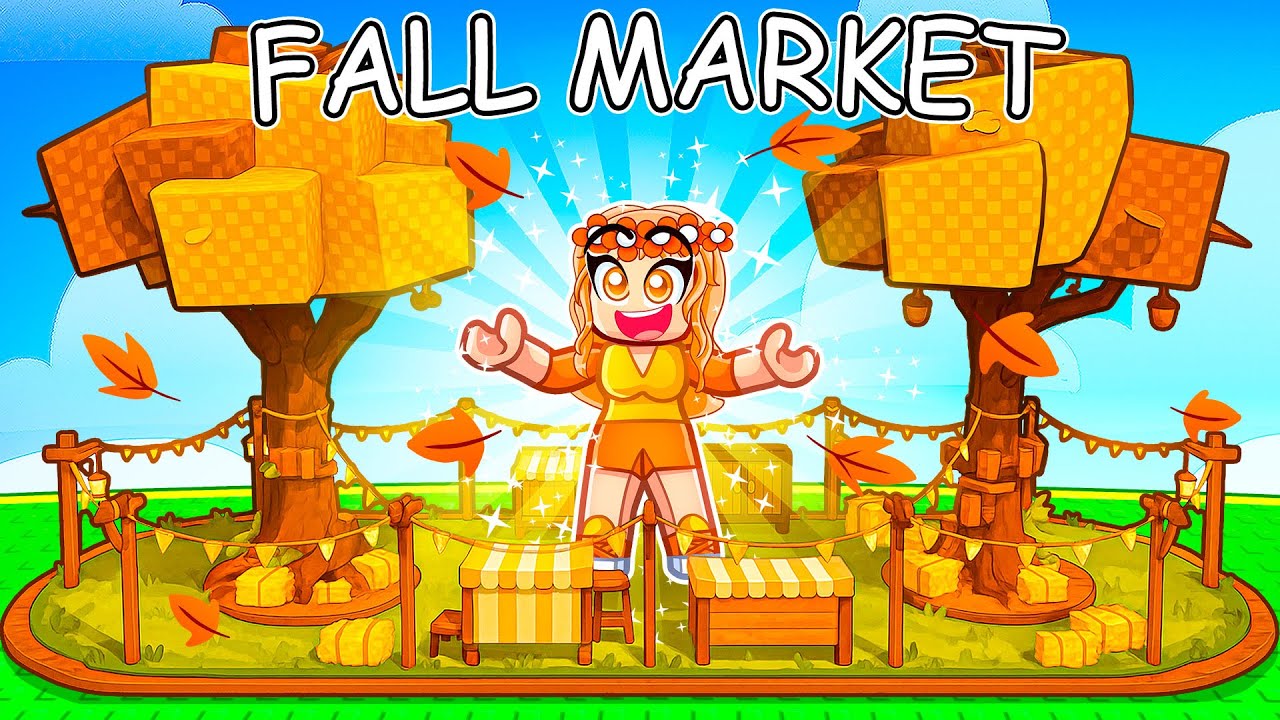 The NEW Fall Market UPDATE in Roblox Grow a Garden!