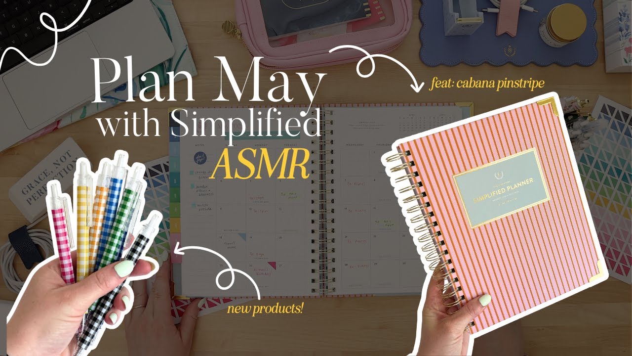 Plan May with Simplified ASMR | Simplified® by Emily Ley