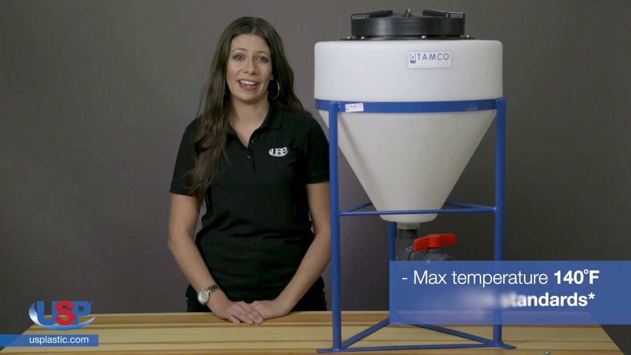 Tamco® Heavy Duty Cone Bottom Tank Packages | U.S. Plastic Corporation®