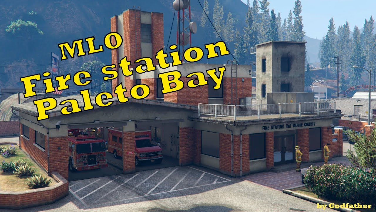GTA V MLO Interior Fire Station Paleto Bay