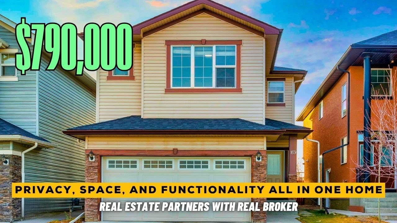 Perfect Family Home With 6-Beds / 4.5-Bath And Backing Onto Greenspace In Taradale, Calgary!