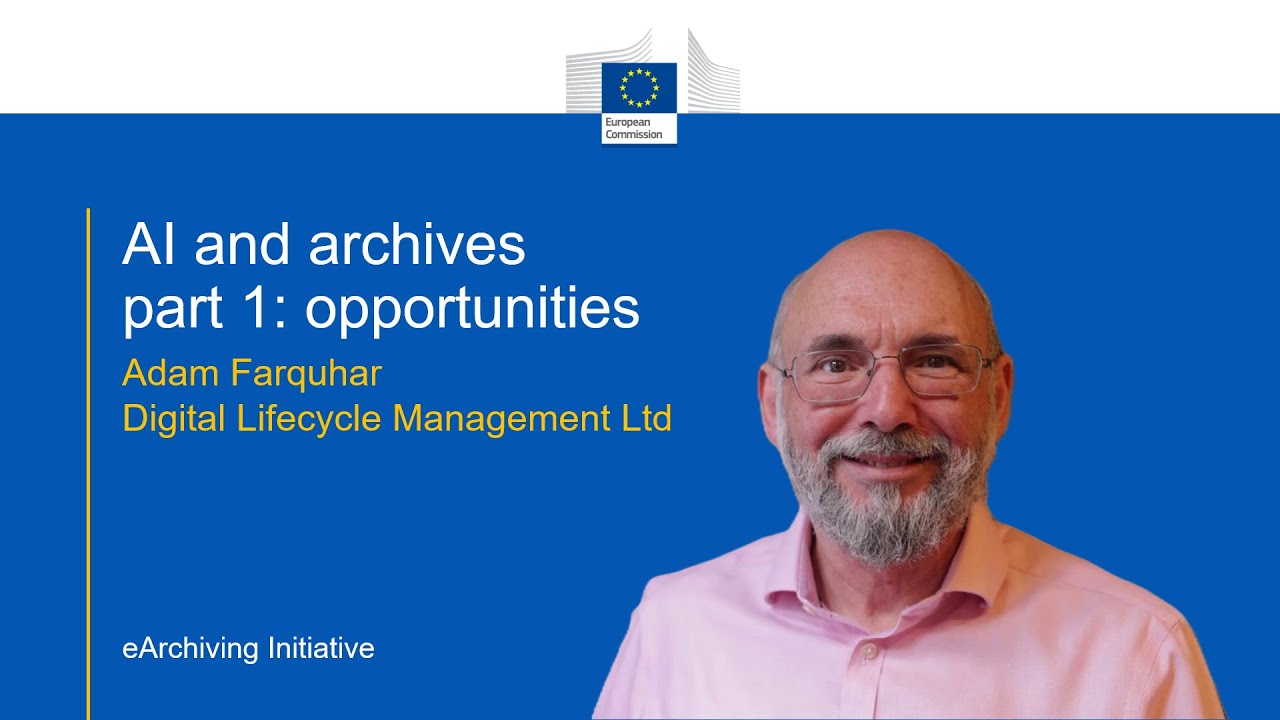AI and archives part 1: opportunities