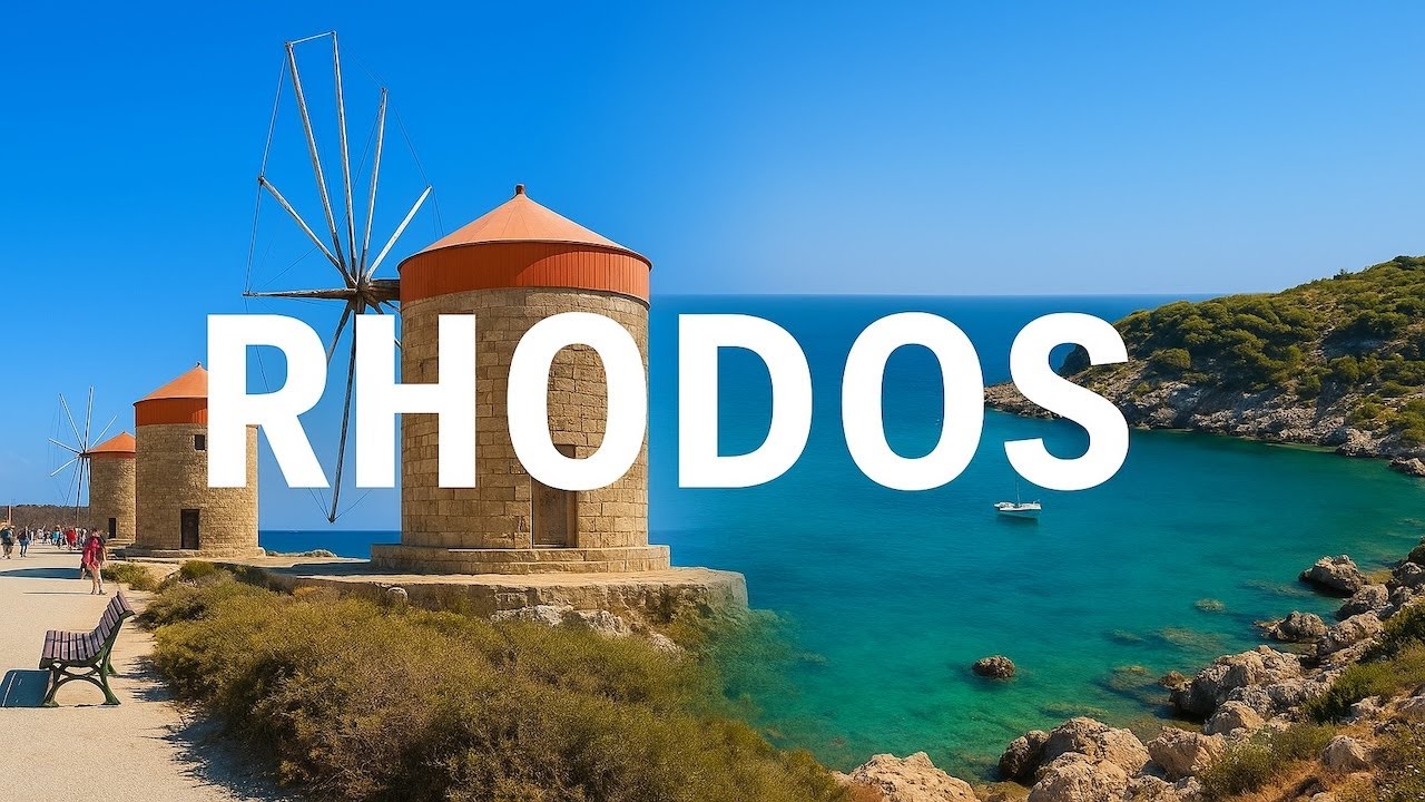 RHODOS 2025🌞🇬🇷 Rhodos Old Town/ Anthony Quinn Beach