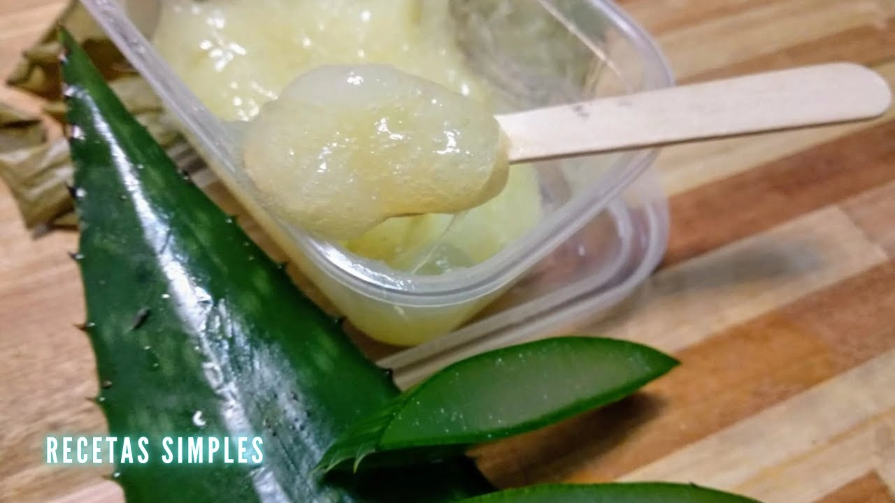 GEL DE ALOE VERA!!  // Como hacer el gel y conservarlo fuera del frío // Recetas Simples