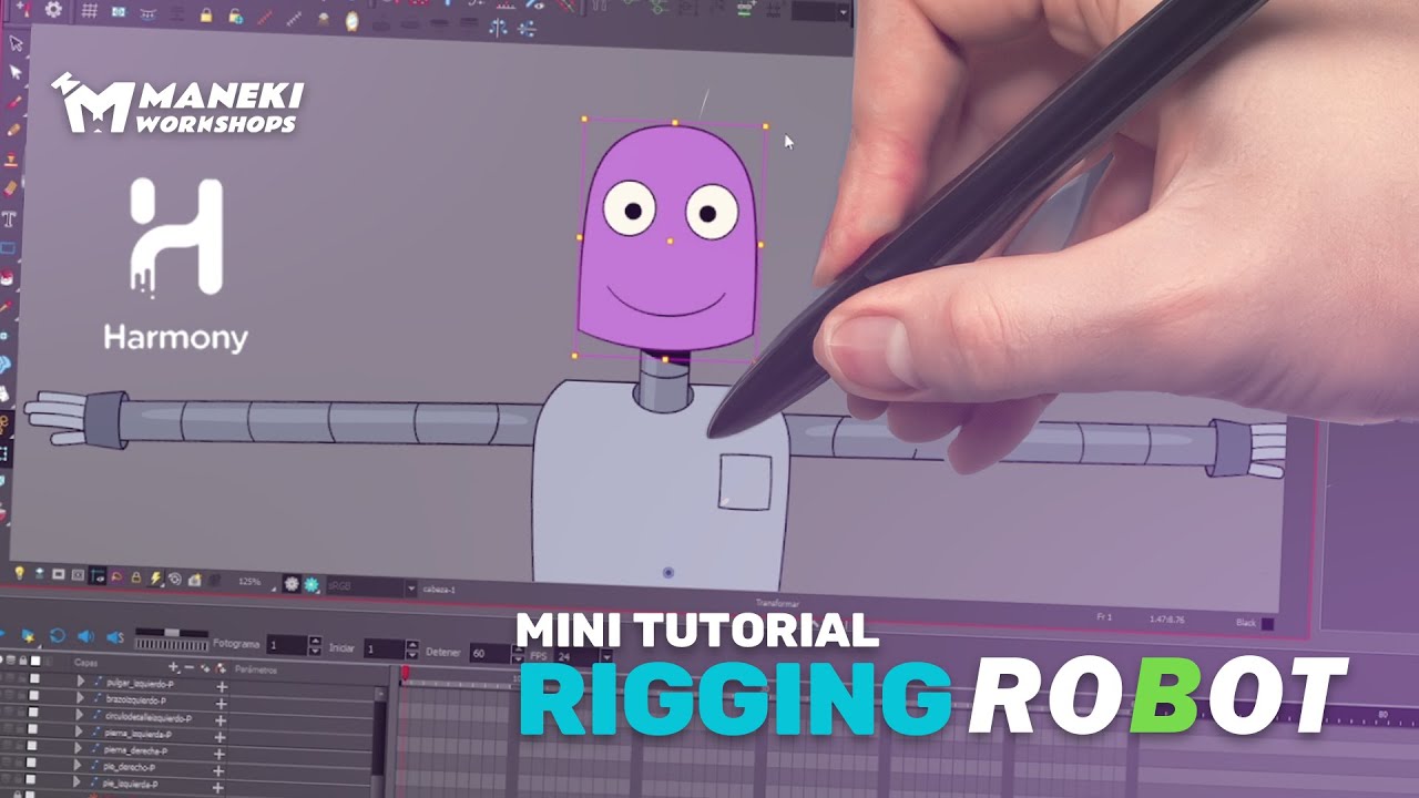 Toon Boom Harmony: Introducción a rigging 🤖🦾
