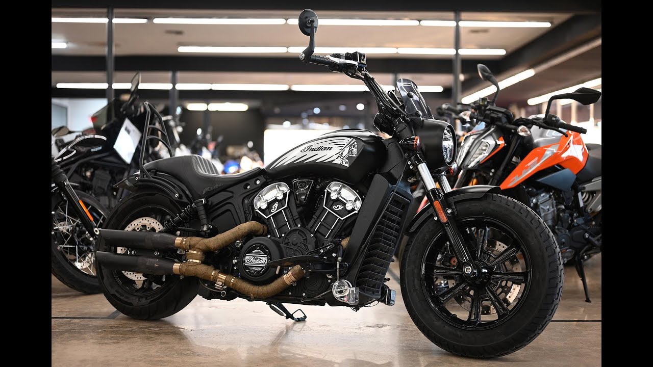 2021 Indian Scout Bobber | ONYX MOTO