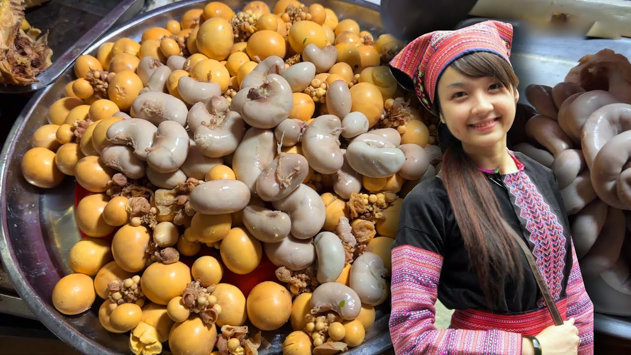 Chợ Sapa toàn món ngon người mua tấp nập