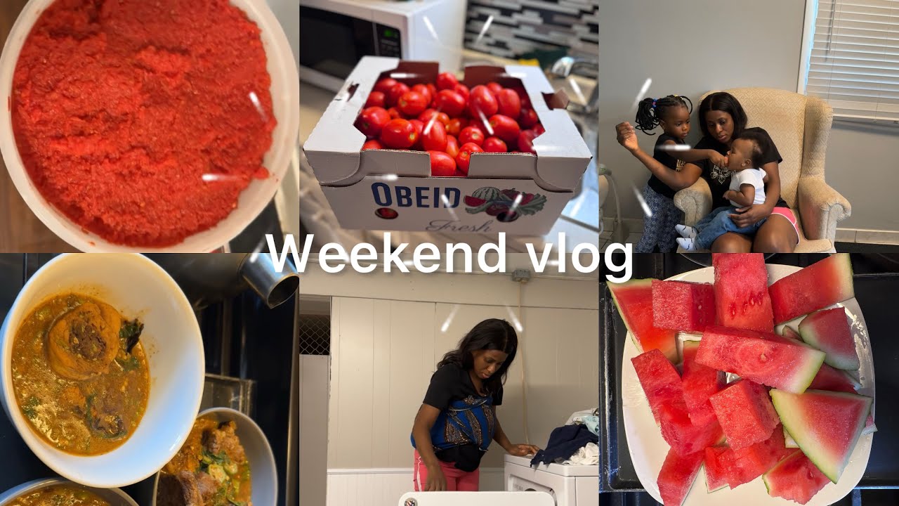 Vlog: Multitasking as a mom of two, Cooking, laundry, Childcare, Tomatoes Hoarding for Winter 😃