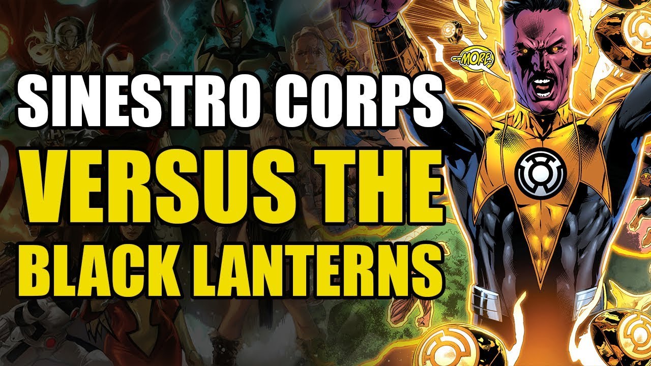 Корпус Синестро против Черных Фонарей (Green Lantern Blackest Night Vol 2: Wrath of Sinestro)