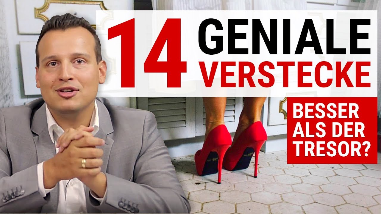 14 Verstecke f&uuml;r Gold, Silber & Geld - Besser verstecken als Tresor?