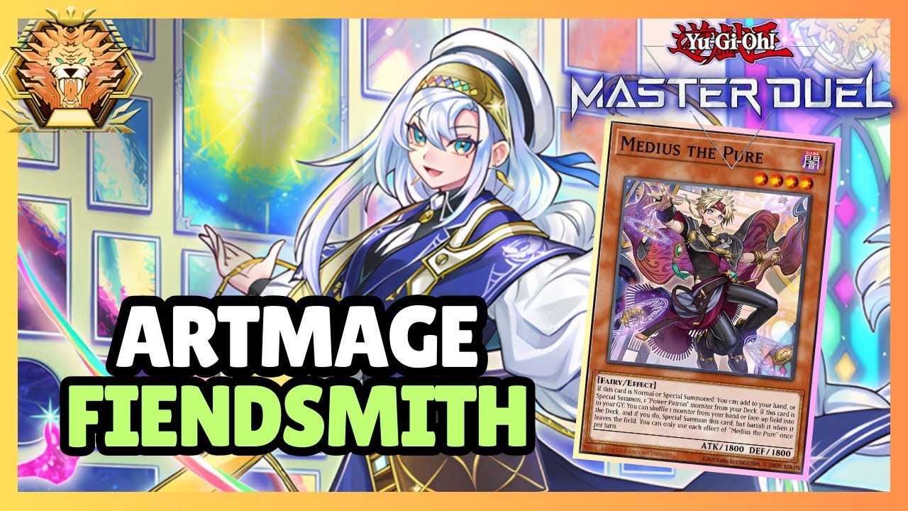Artmage Fiendsmith - This Lore Deck Is Underrated - Master Ranked Duels [Yu-Gi-Oh! Master Duel]
