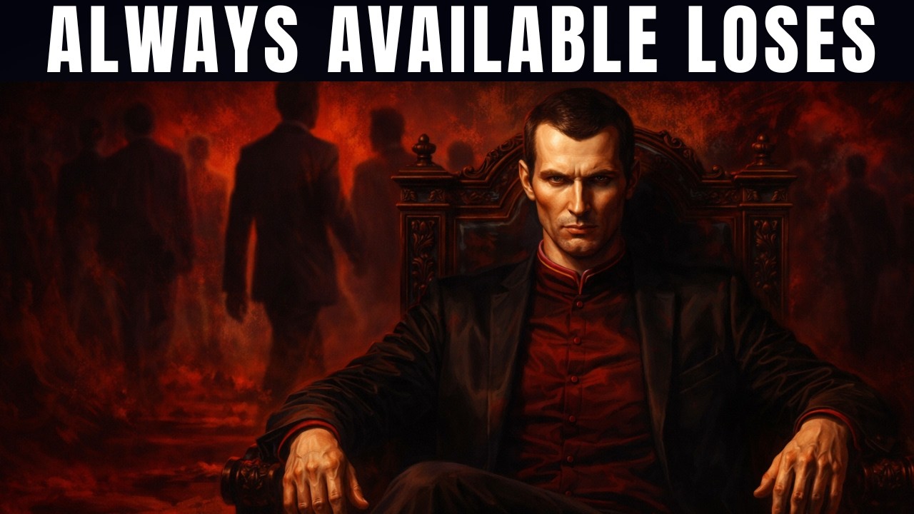 Why Being Too Available Makes You Easy to Replace Machiavelli
