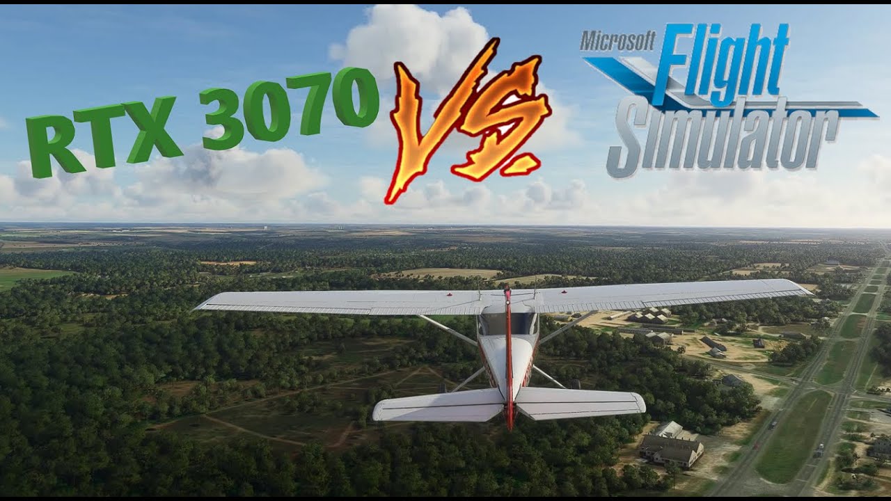 RTX 3070 в MSFS 2020 в 4K