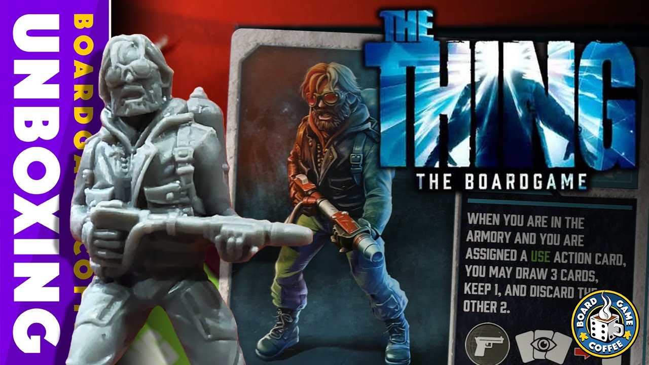 The Thing The Board Game Unboxing