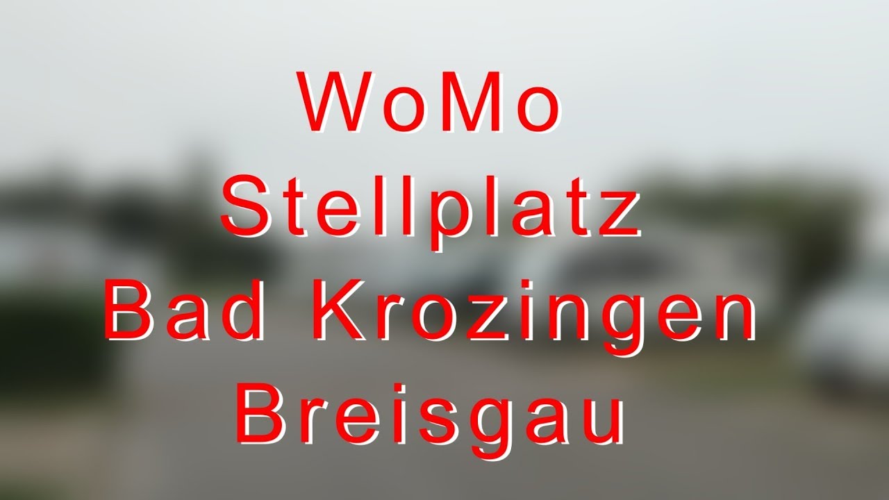 Wohnmobilstellplatz - WoMo Stellplatz Bad Krozingen