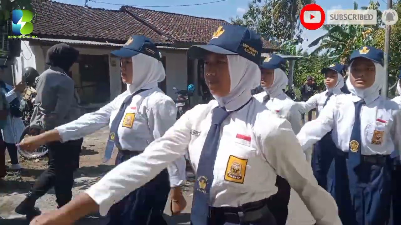 GERAK JALAN ANTAR PELAJAR KECAMATAN ARJASA KABUPATEN JEMBER - HUT RI KE 79