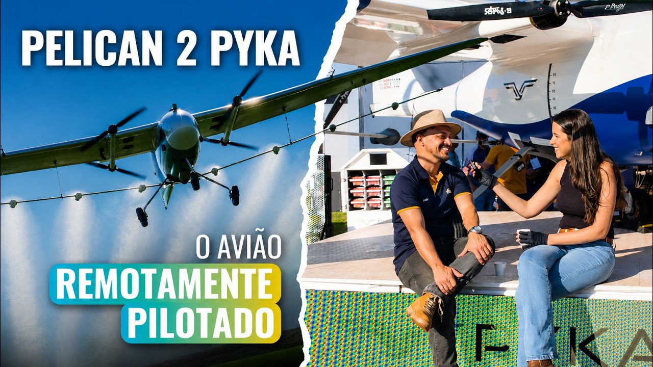 PELICAN 2 PYKA - O AVIÃO REMOTAMENTE PILOTADO