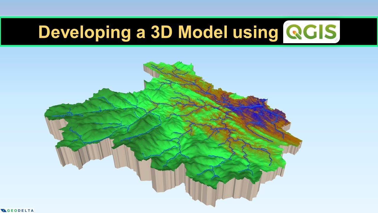Developing a 3D Model using QGIS