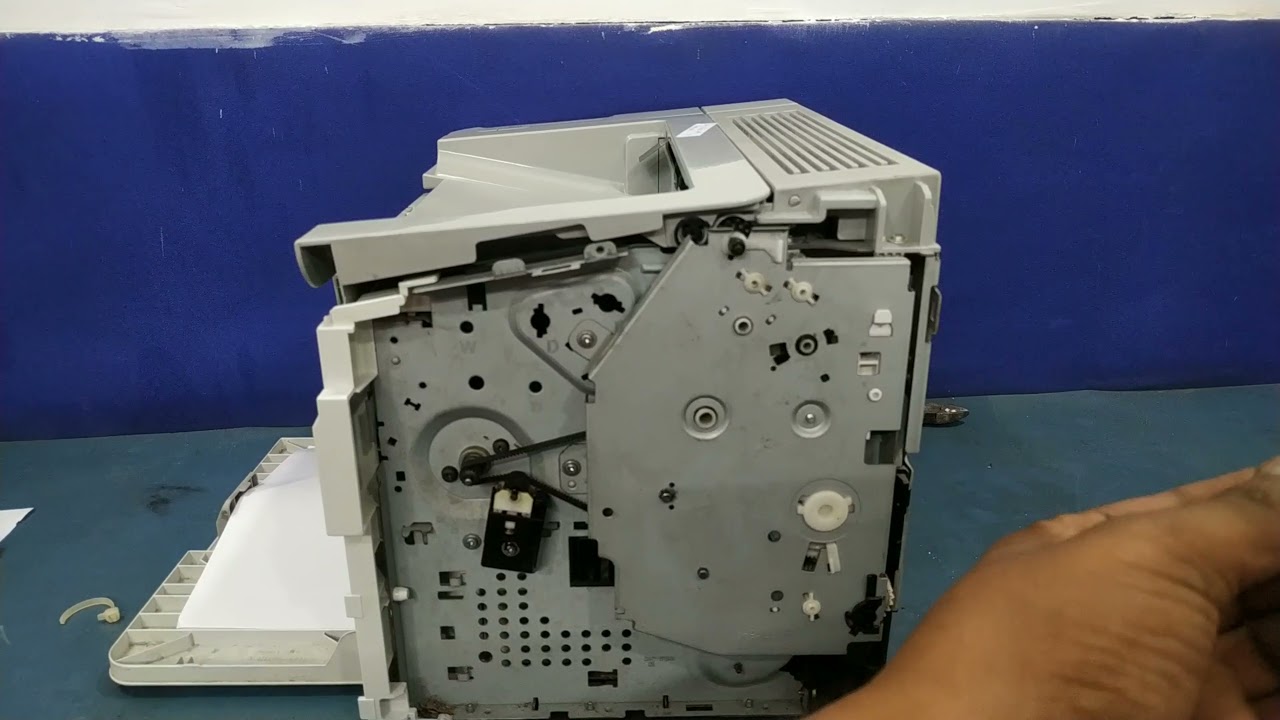 #hp laserjet 1566 paper jam in fuser again and again stuck exit assembly orange led indicated fix