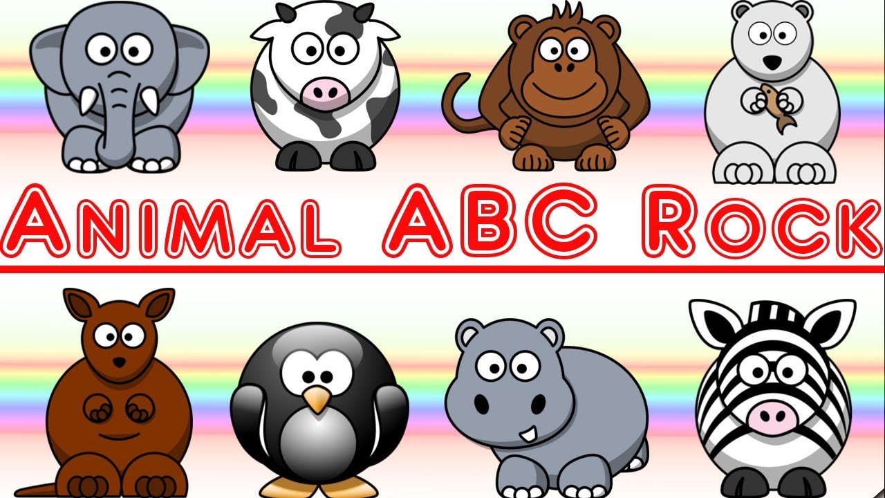 Animal ABC Rock Song: Learn Letters and Animals