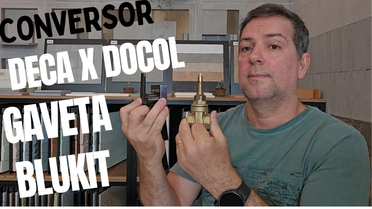 Blukit - Como Instalar Acabamento Docol em Base de Registro de Gaveta Deca