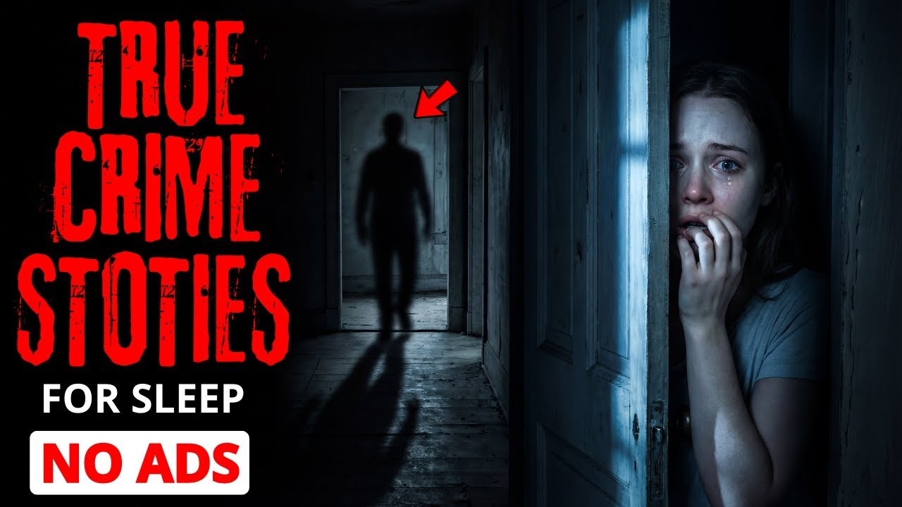 5 Disturbing True Crime Stories For Sleep With Rain Sound   Black   Vol106