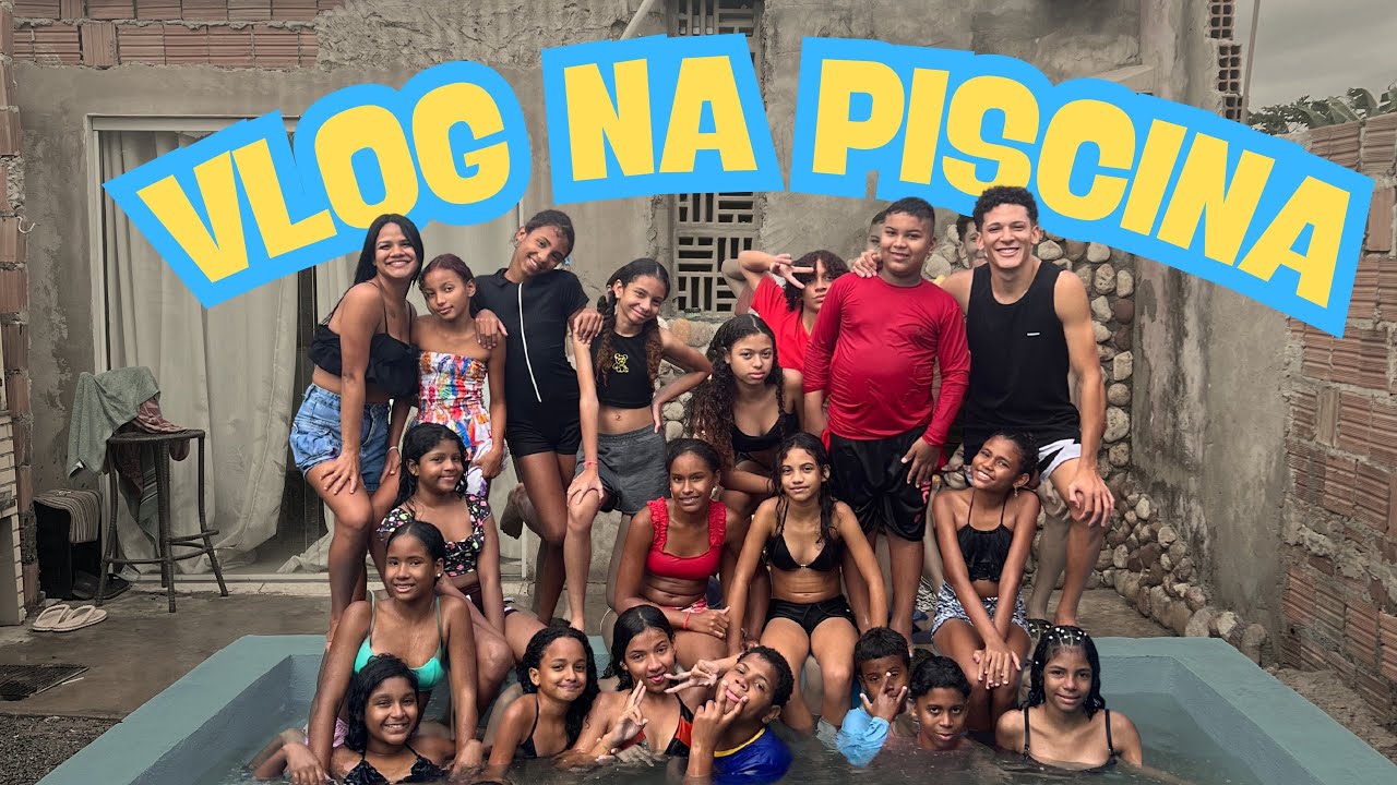 VLOG DIA DE PISCINA | JOY CREW #ferias #vlog #joycrew 