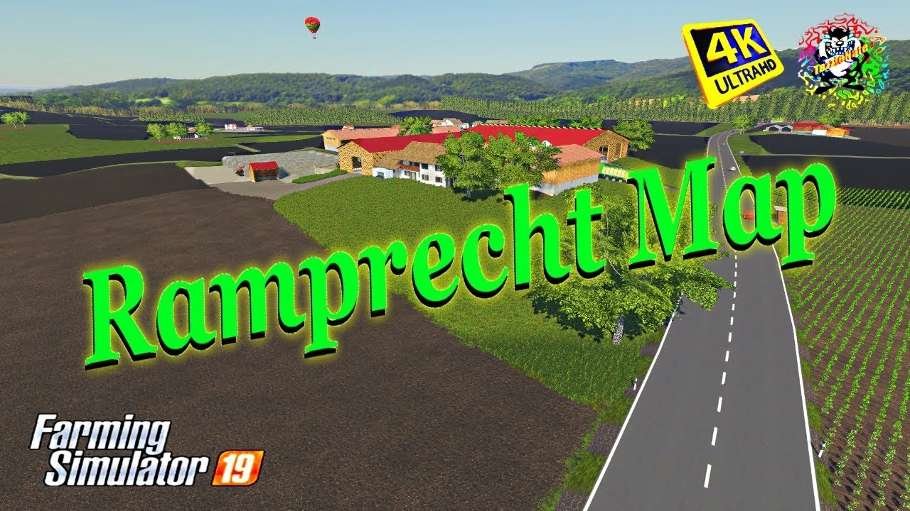💖 Ramprecht Map in 4K Resolution on Fs19