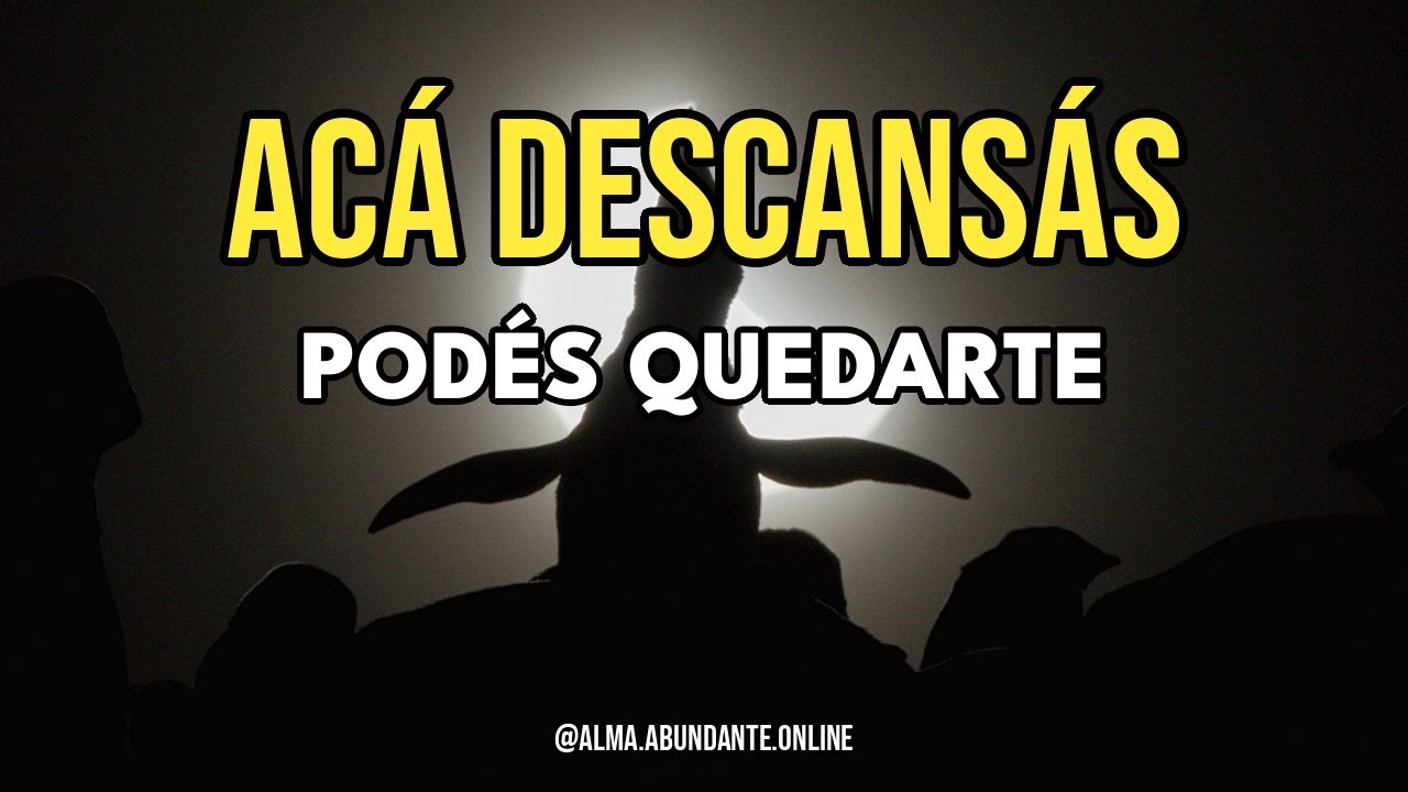 Cuando Encontrás Dónde Descansar | Meditación al Amanecer (Hechos 4:12)