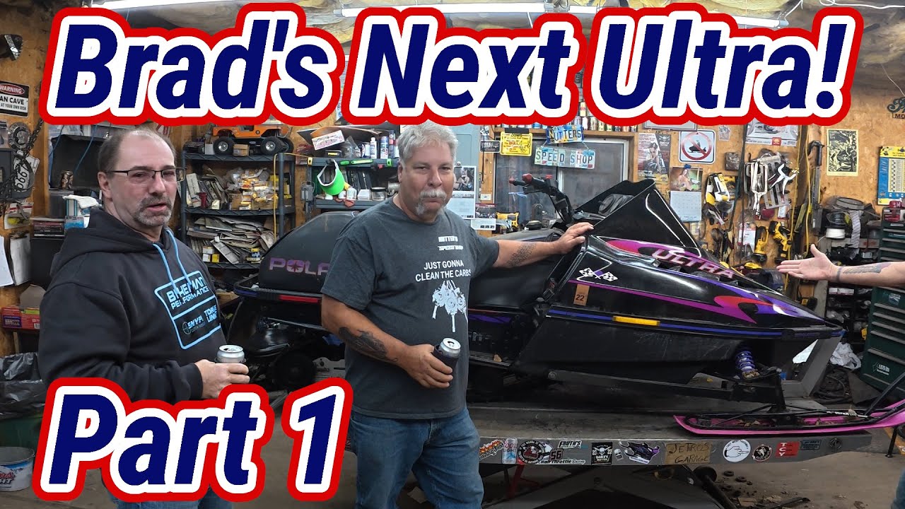 Брэду доступен мотоцикл Next Ultra Polaris Ultra SP 1996 года с трубами SLP!